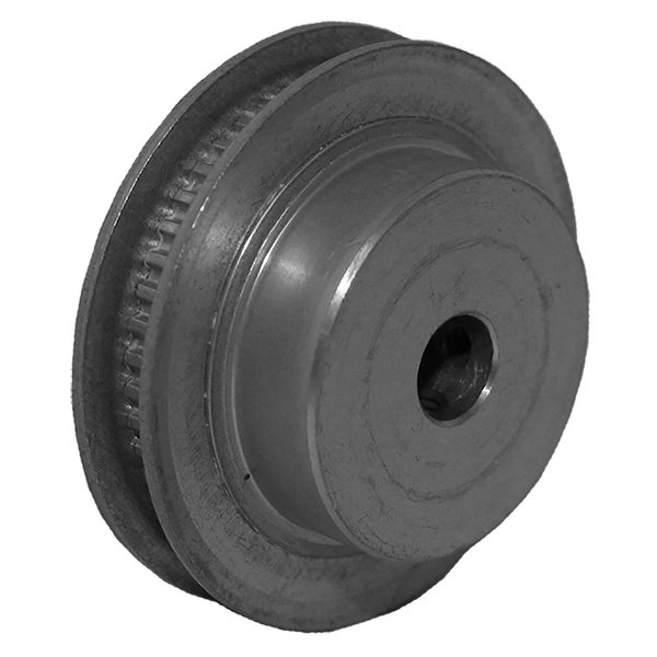 B B Manufacturing 48MP012-6FA3, Timing Pulley, Aluminum, Clear Anodized,  48MP012-6FA3